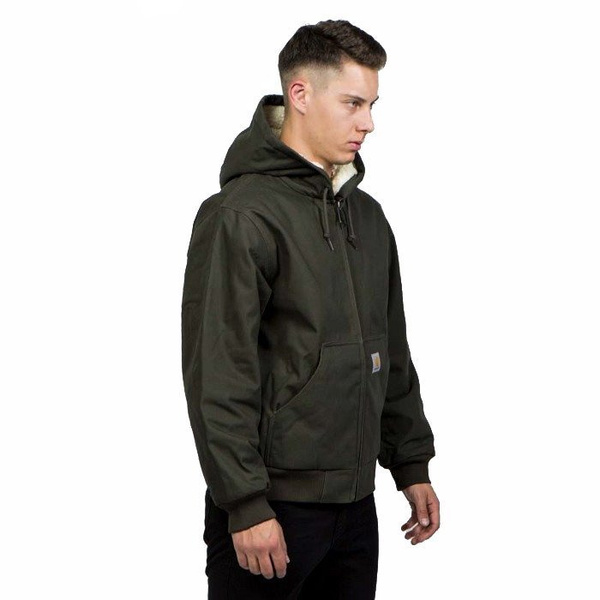 Kurtka zimowa Carhartt WIP Active Pile Jacket cypress
