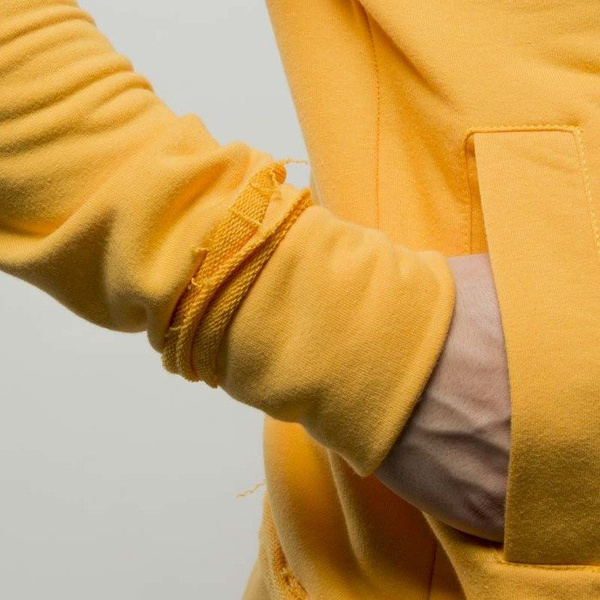 Admirable bluza hoodie Logo Core yellow