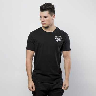 Majestic Athletic NFL Helmet Logo Tee Oakland Raiders - black