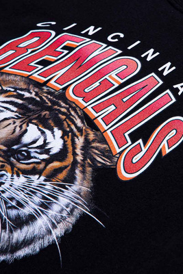Koszulka Mitchell & Ness Cincinnati Bengals Animal Tee czarna