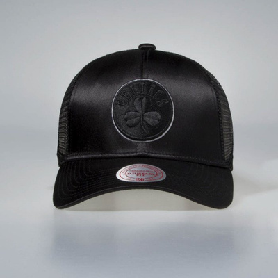 Czapka Mitchell & Ness Boston Celtics Cap black Satin Trucker