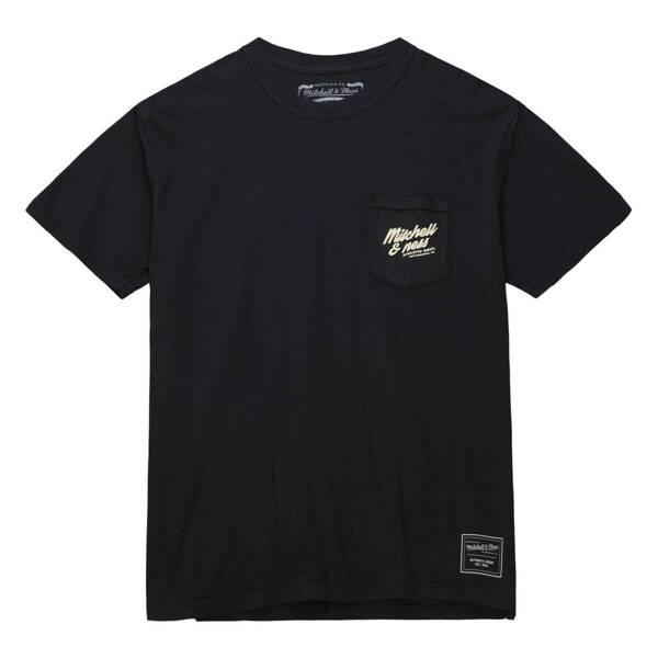 Koszulka Mitchell & Ness Branded M&N Graphic Pocket Tee black