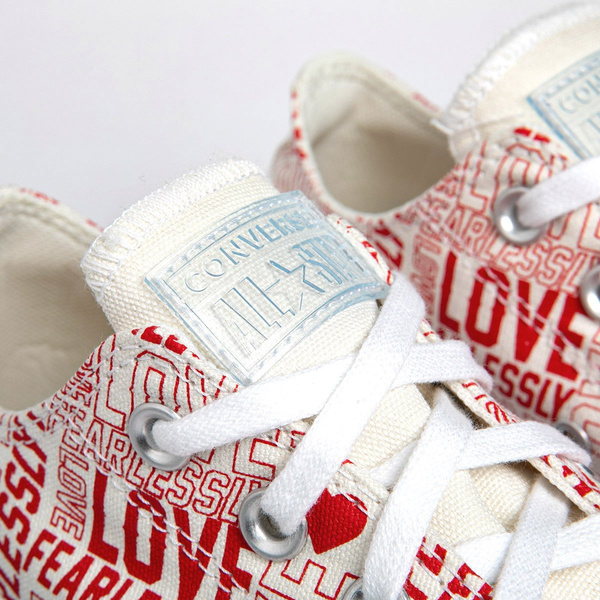 Sneakers buty damskie Converse Chuck Taylor All Star OX czerwone (567311C)