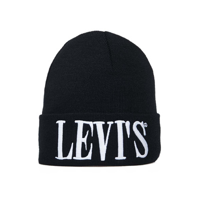 Levi's Serif Logo Beanie black