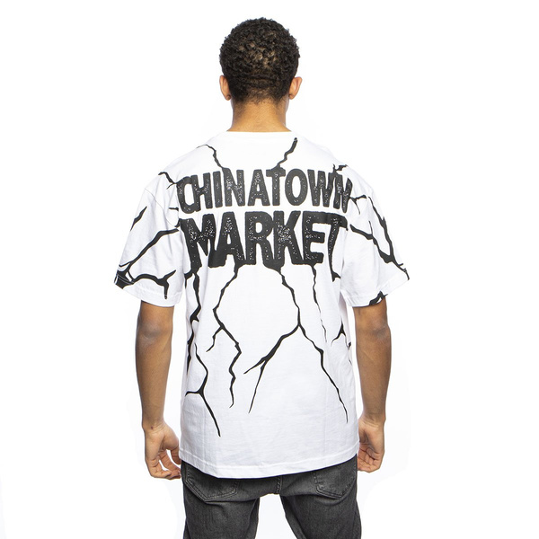 Koszulka Chinatown Market Smiley Dry Wall Breaker Tee biała