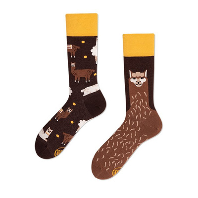 Many Mornings Socks Fluffy Alpaca