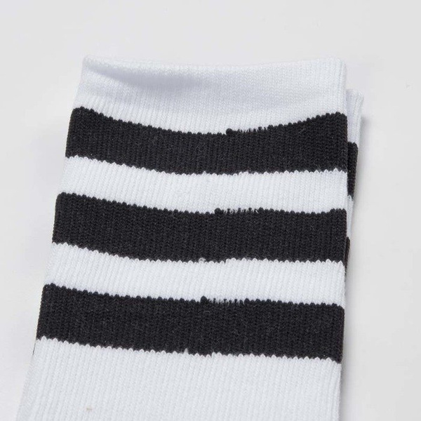 Skarpety American Socks Old School - Knee High white / black - black - black