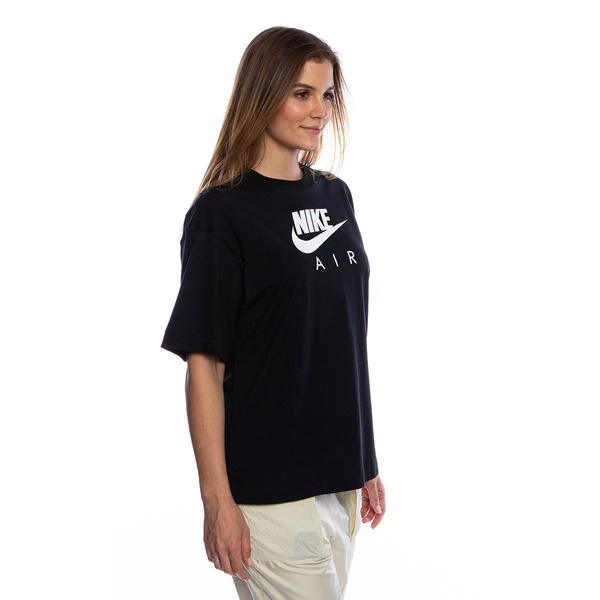 Koszulka damska Nike NSW Air Top SS BF czarna