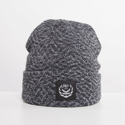 Koka beanie Classic Laurel Tag heather grey