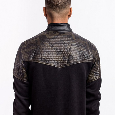 Cayler & Sons BLACK LABEL Moto Crew Jacket black / woodland (BL-CAY-AW16-AP-05)