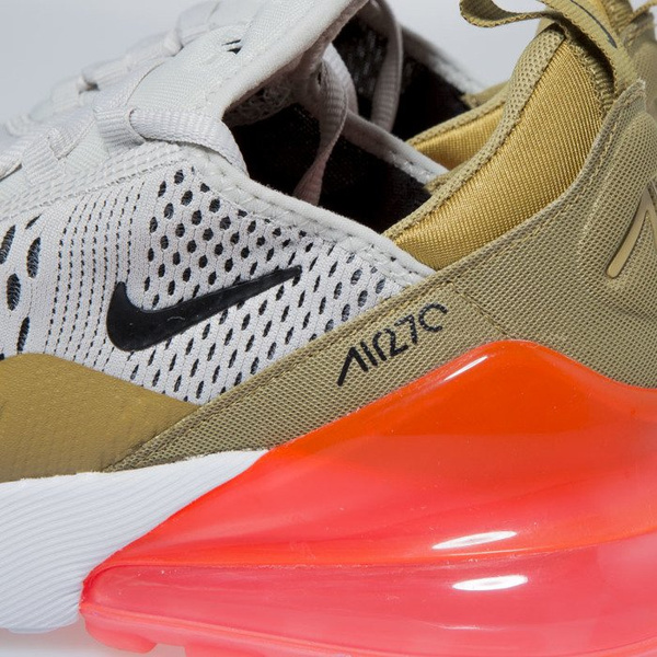 Sneakers Buty damskie Air Max 270 flt gold / black - light bone AH6789-700