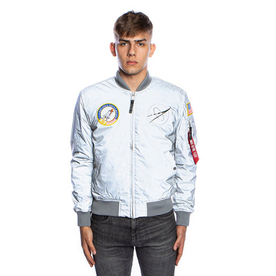 Alpha Industries MA-1 Nasa Reflective Jacket silver/reflective