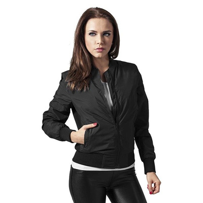 Urban Classics Ladies Light Bomber Jacket WMNS black