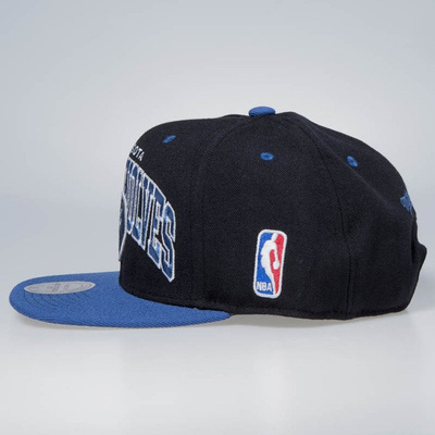 Czapka Mitchell & Ness snapback Minnesota Timberwolves black / blue Team Arch