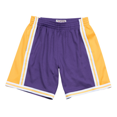 Szorty Mitchell & Ness Los Angeles Lakers purple/yellow Swingman Shorts