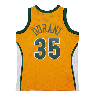 Mitchell & Ness Seattle Supersonics #35 Kevin Durant Alternate Jersey yellow