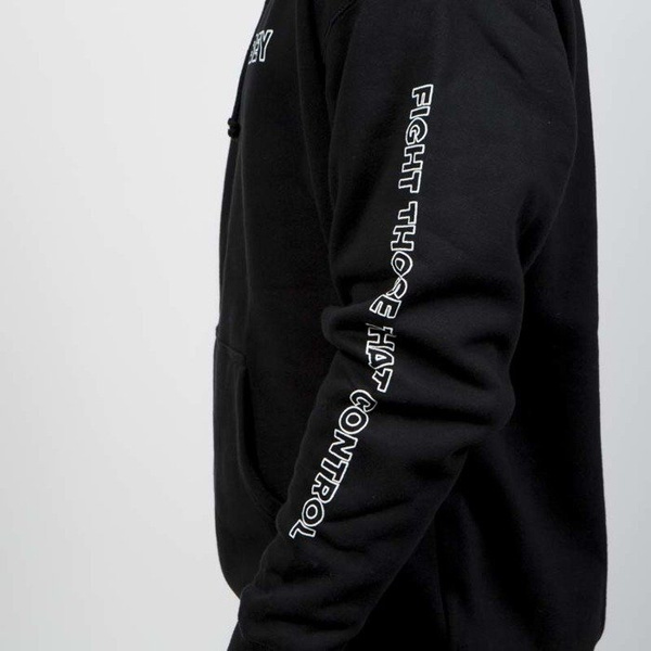 Bluza Hoodie Obey Fight Those That Control black