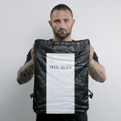 Cayler & Sons Black Label gym bag Tres Slick black / white (BL-CAY-AW15-GB-05-OS)