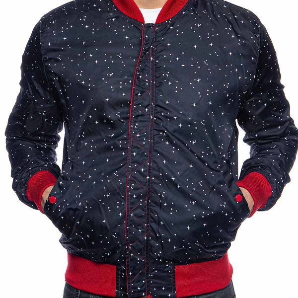 Kurtka Alpha Industries Bomber MA-1 TT Nasa Reversible II speed red