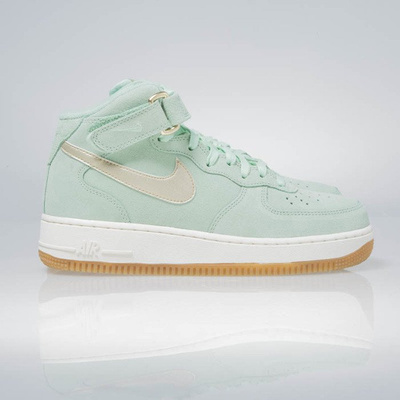 Nike WMNS Air Force 1 '07 Mid Seasonal enamal green / metalic gold star 818596-300