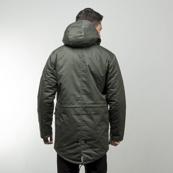 Backyard Cartel kurtka jacket Parka Long khaki QUICKSTRIKE