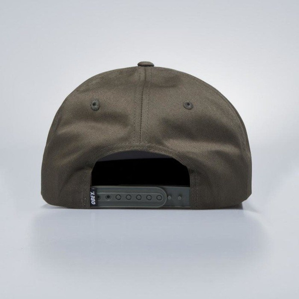 Obey czapka Classic Patch Snapback loden army