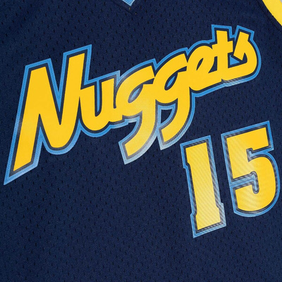 Mitchell & Ness Denver Nuggets #15 Carmelo Anthony Alternate Jersey navy