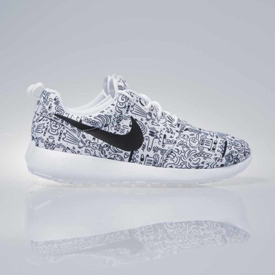 Nike WMNS Roshe One Print Prem white / black (749986-100)