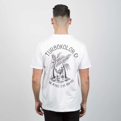 Turbokolor T-Shirt TK Simple Thread Island T-shirt white