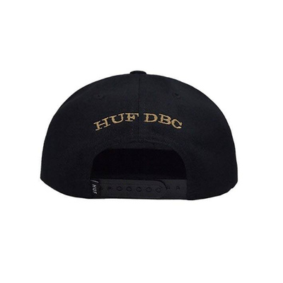 HUF Censored Snapback Hat black