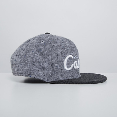 Crooks & Castles snapback cap Team Crooks speckle grey / black