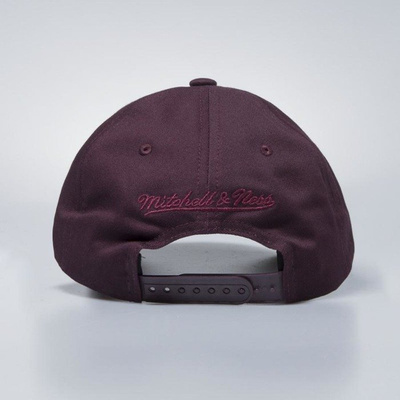 Mitchell & Ness snapback Own Brand wine Team Logo Low Pro