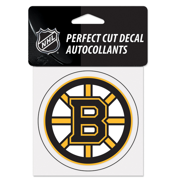 Naklejka WinCraft NHL Perfect Cut Color Decal 4x4 Boston Bruins