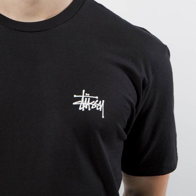 Stussy t-shirt Basic Stussy Tee FW18 black