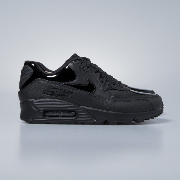 Buty damskie sneakers Nike WMNS Air Max 90 Leather black / black-black 921304-002