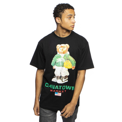 Koszulka Chinatown Market Smiley Sketch Basketball czarna