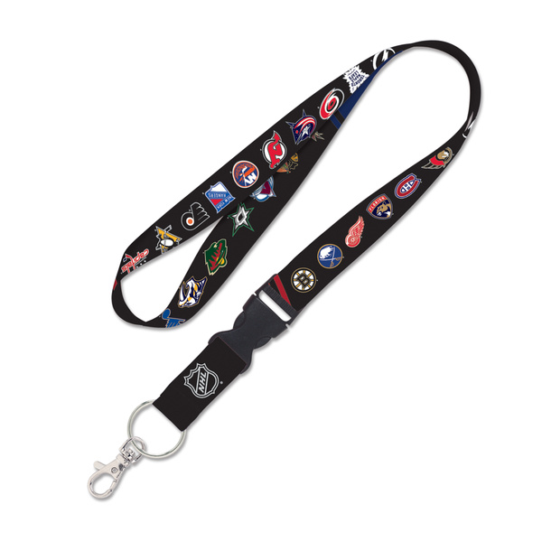 Smycz WinCraft NHL Lanyard w/detachable buckle 1" NHL All Teams