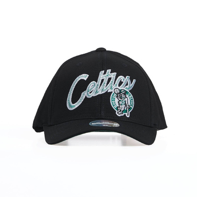 Czapka Mitchell & Ness snapback Boston Celtics black Front Line Snapback