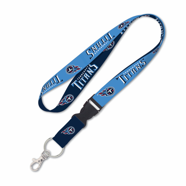Smycz WinCraft NFL Lanyard w/detachable buckle 1" Tennessee Titans