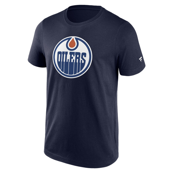 Fanatics NHL Primary Logo Graphic Tee Edmonton Oilers maritime blue
