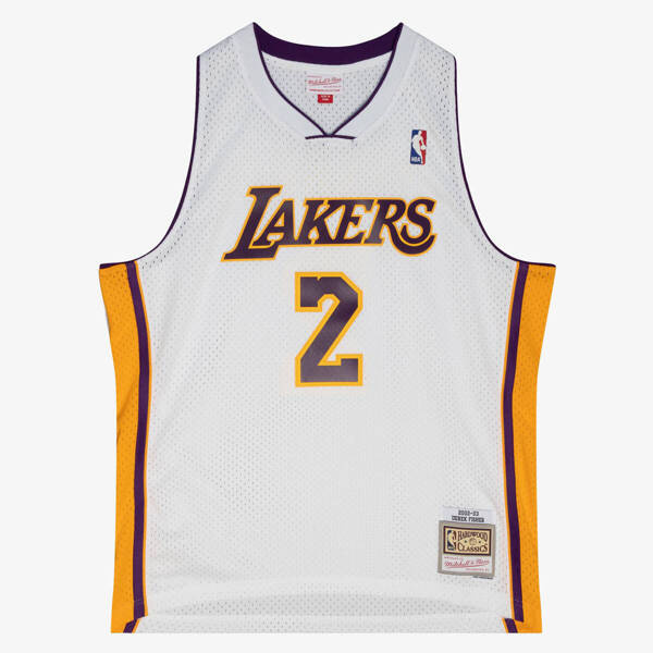 Mitchell & Ness Los Angeles Lakers Swingman Jersey Derek Fisher white