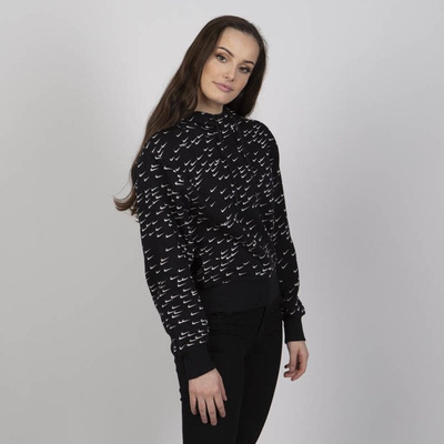 Women Sweatshirt Nike Sportswear Swoosh black