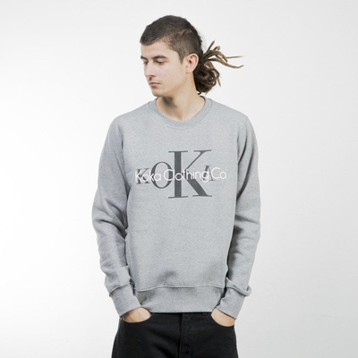 Koka bluza Crewneck CK heather grey