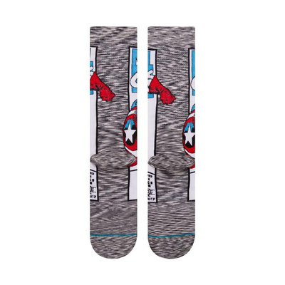 Stance skarpety Captain America Comic grey M545D18CAA
