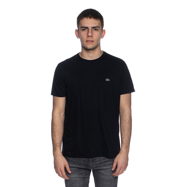 Koszulka Lacoste Men's Crew Neck Pima Cotton T-Shirt czarna