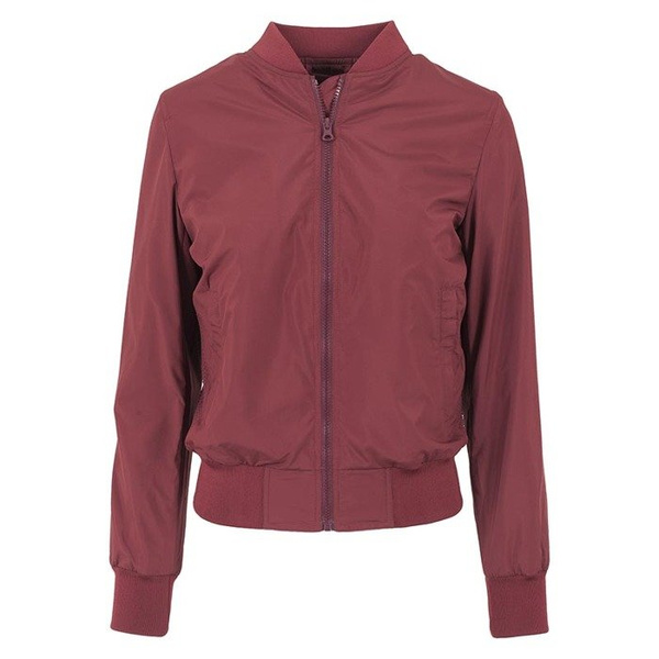 Urban Classics kurtka Ladies Light Bomber Jacket WMNS burgundy