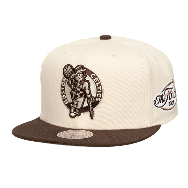 Mitchell & Ness NBA Fashion Basic 2T Snapback Boston Celtics cream