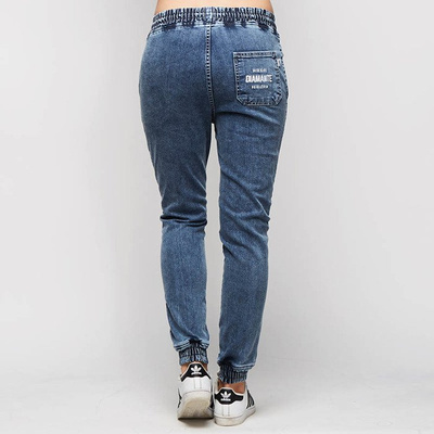 Spodnie damskie jogger Diamante Wear Jogger RM Jeans marble blue