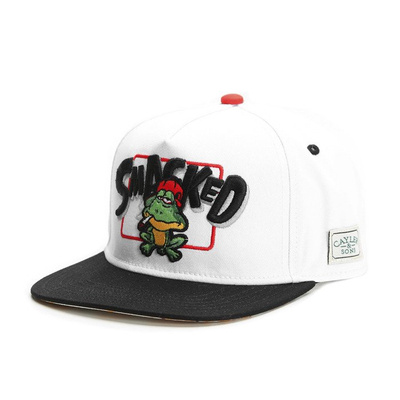 Cayler & Sons Green Label snapback Le Frog Cap white / black / mc (GL-CAY-SS16-11)