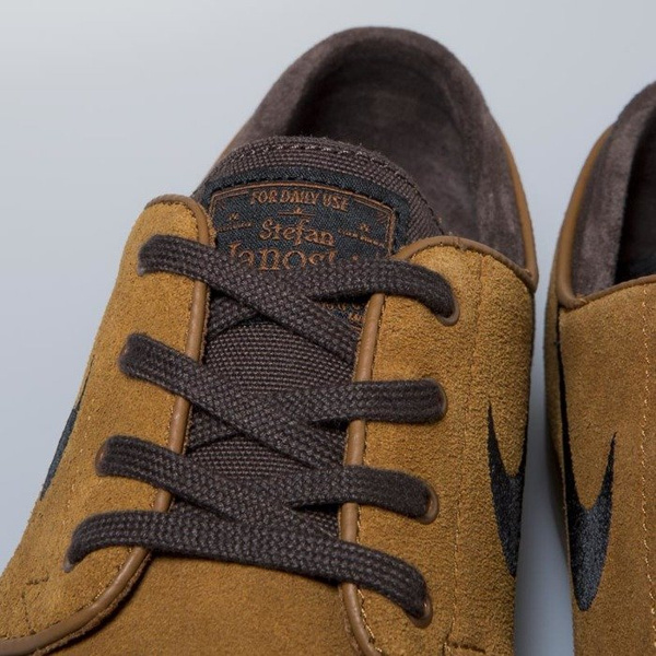 Sneakers buty Nike SB Zoom Stefan Janoski hazelnut / black - baroque brown 333824-214
